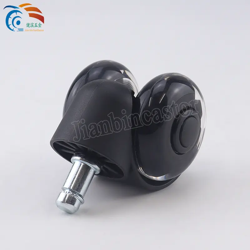 PU Rubber Office Chair Caster Silicone Furniture Caster