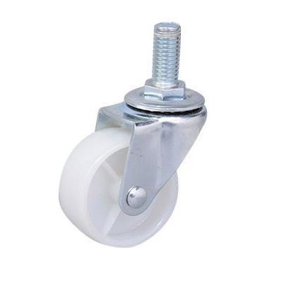 OEM China Factory Manufacturer Small Size Light Duty 1.5 Inch Double Ball Bearing PP PVC PU Swivel Castor Wheel Furniture Caster