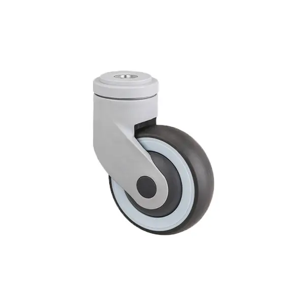 Free sample for Chrome Furniture Sofa Round Rubber Castor Chair Caster Wheel for Carpet