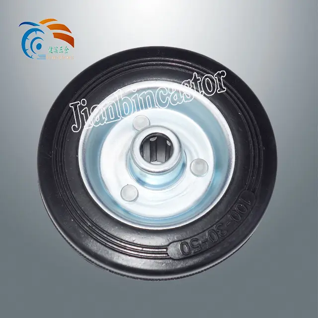 4 5 6 8 Inch Static Trolley Industrial Single Caster Wheel Plastic Castor