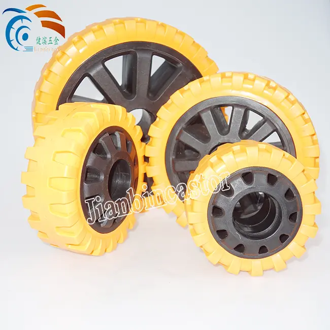 Steel Fork 75mm Wheel Single Ball Bearing Cover Ballrace Swivel Head 3/4/5/6 Inch Medium Duty Castor Red PVC Swivel Casters
