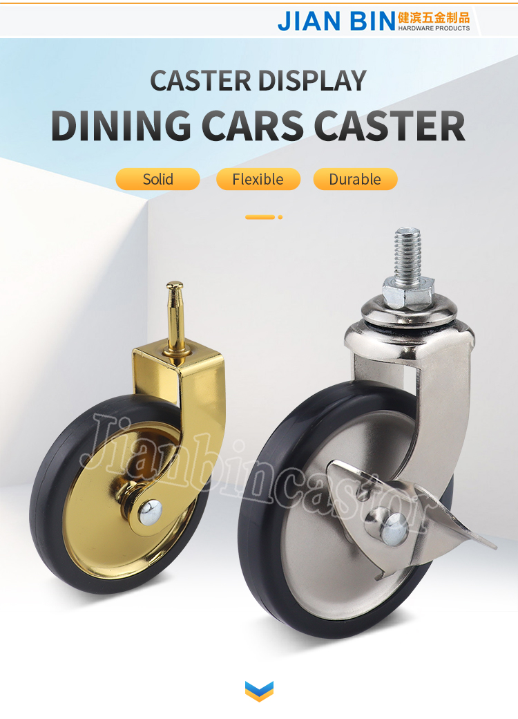 Food Service Cart Casters (2)