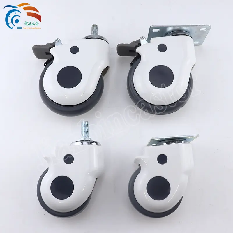 Supplier Manufacturing All styles Hospital Castor hospital bed parts equipment Medical Caster Wheel