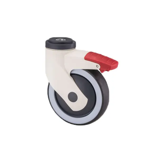 Free sample for Chrome Furniture Sofa Round Rubber Castor Chair Caster Wheel for Carpet