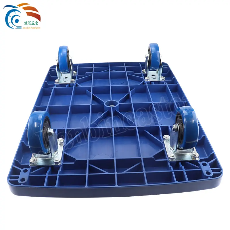 European Zinc Collapsible Durable Cargo Storage Warehouse Container Trolley