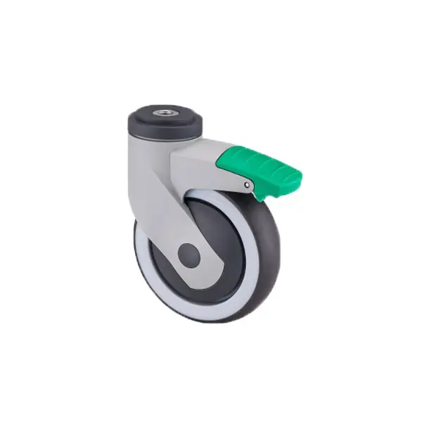 Free sample for Chrome Furniture Sofa Round Rubber Castor Chair Caster Wheel for Carpet