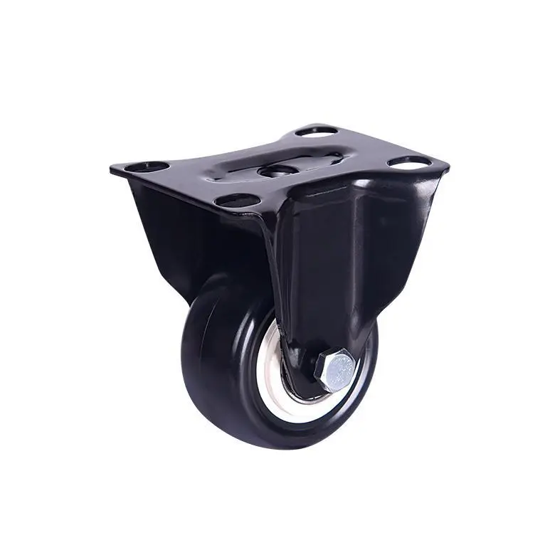 Office Industrial Double Ball Bearing Swivel Head 2.5 3 4 5 6 Inch Medium Duty Caster PP Core PVC Wheels