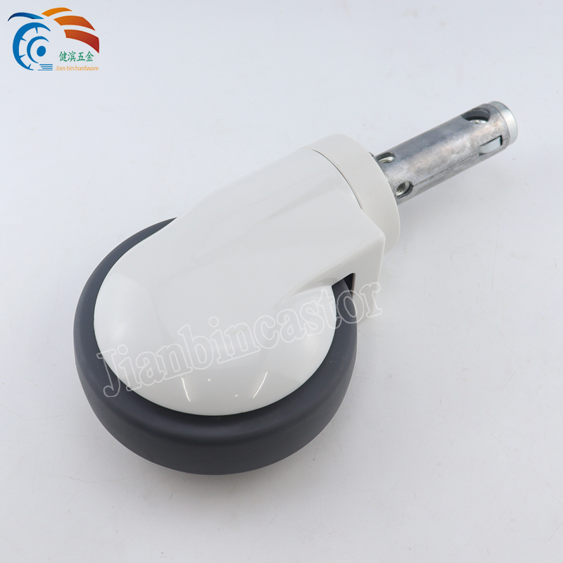 125mm long bolt central locking medical caster medical bed caster