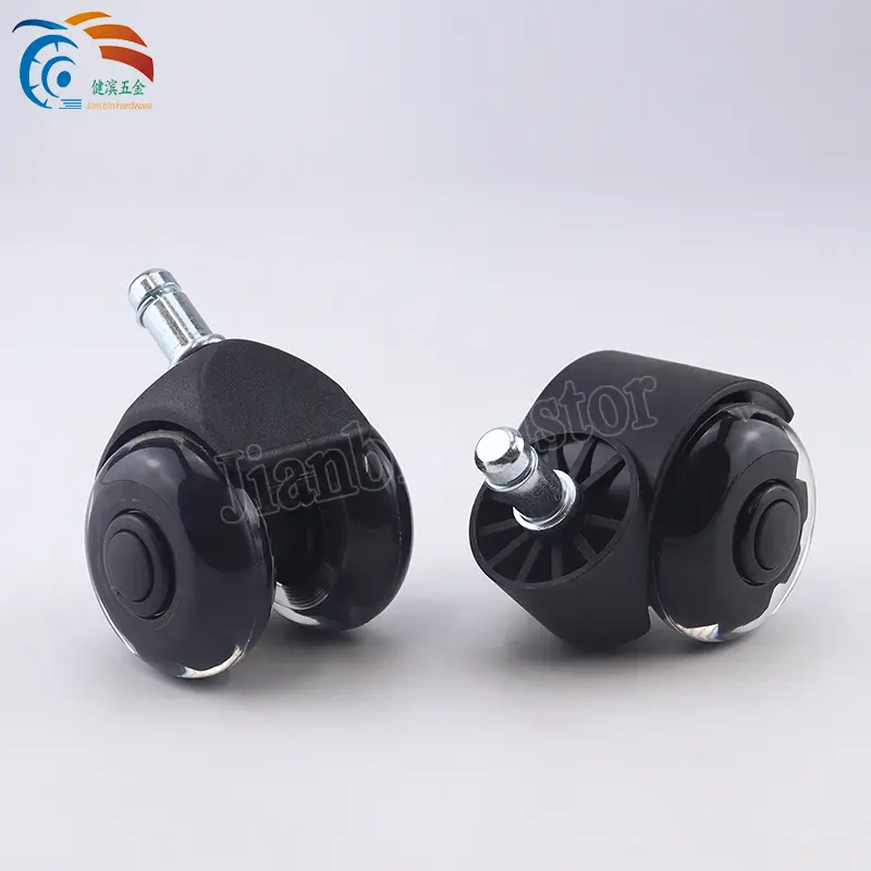 PU Rubber Office Chair Caster Silicone Furniture Caster