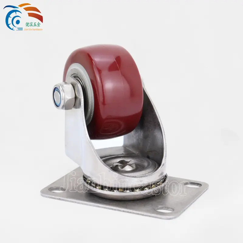5″ TPR PVC PU Wheel Heavy Equipment Industry Food Stainless Steel Caster