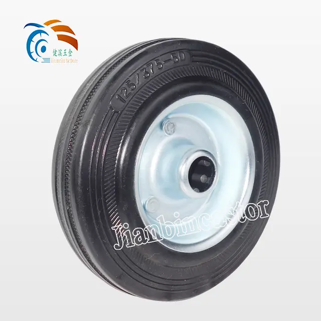 4 5 6 8 Inch Static Trolley Industrial Single Caster Wheel Plastic Castor